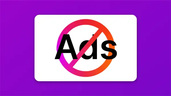 No Ads